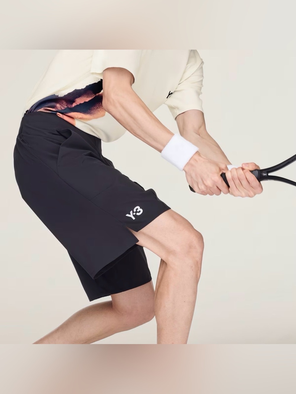 Y-3 Men’s Tennis Pro Ergonomic Shorts Black JY4854
